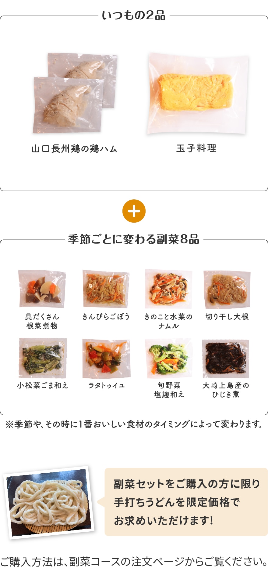 いつもの副菜4品